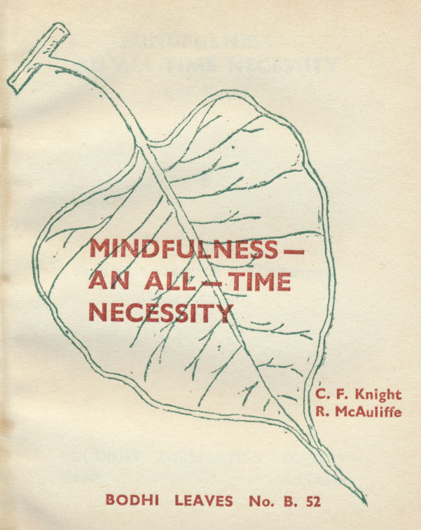 Mindfulness: An All-Time Necessity