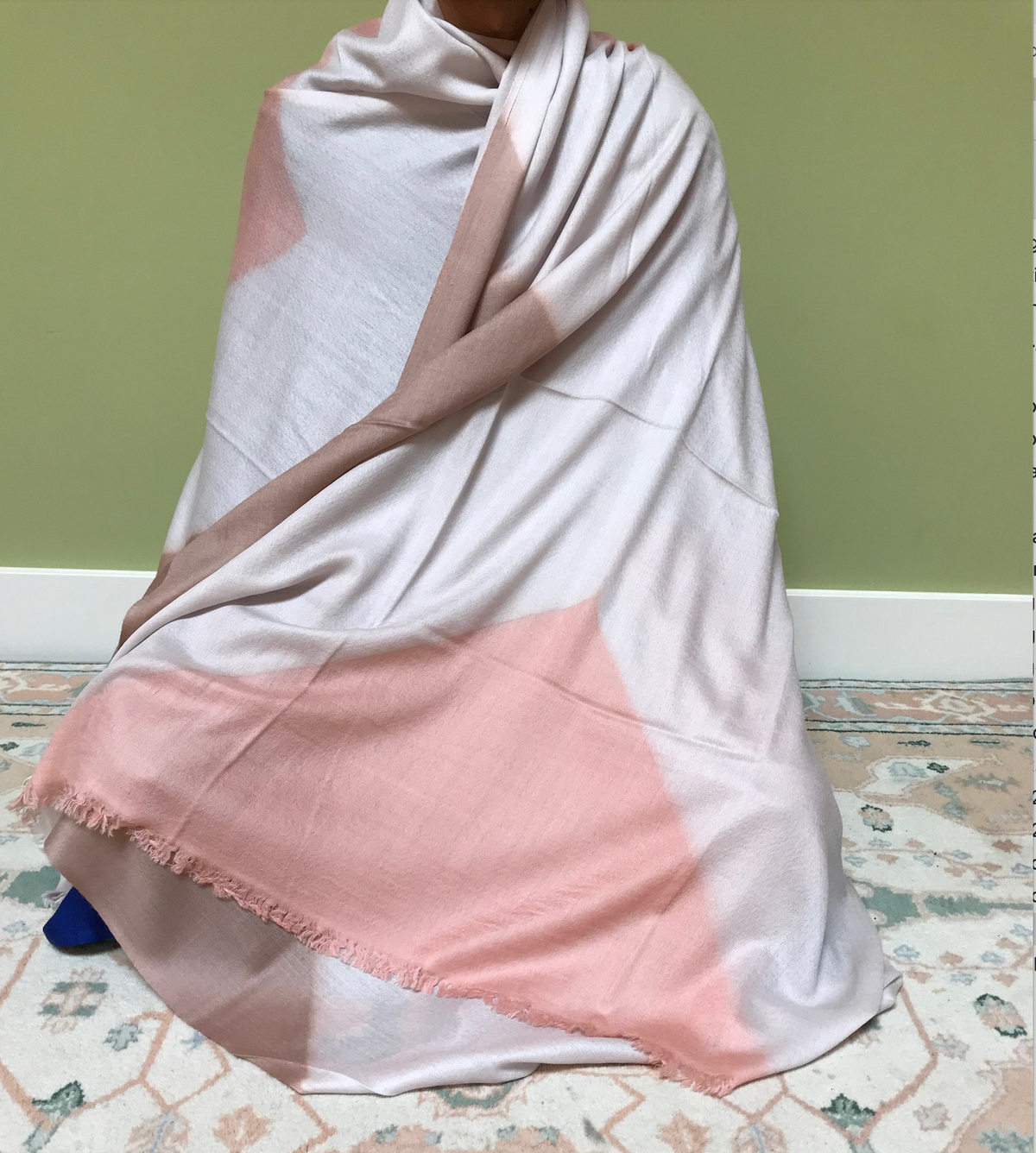 Mysterious Meditation Shawl - Tricolor (Multiple colors) — image 3 of 3