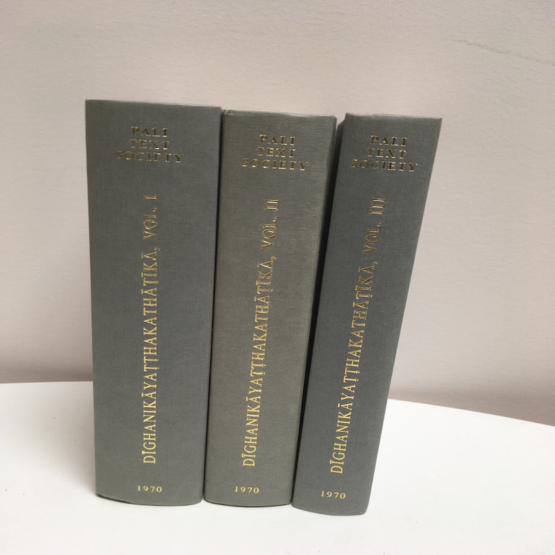 Digha-nikaya Sub-commentary (Linatthapakasini) Vol 1 - 3