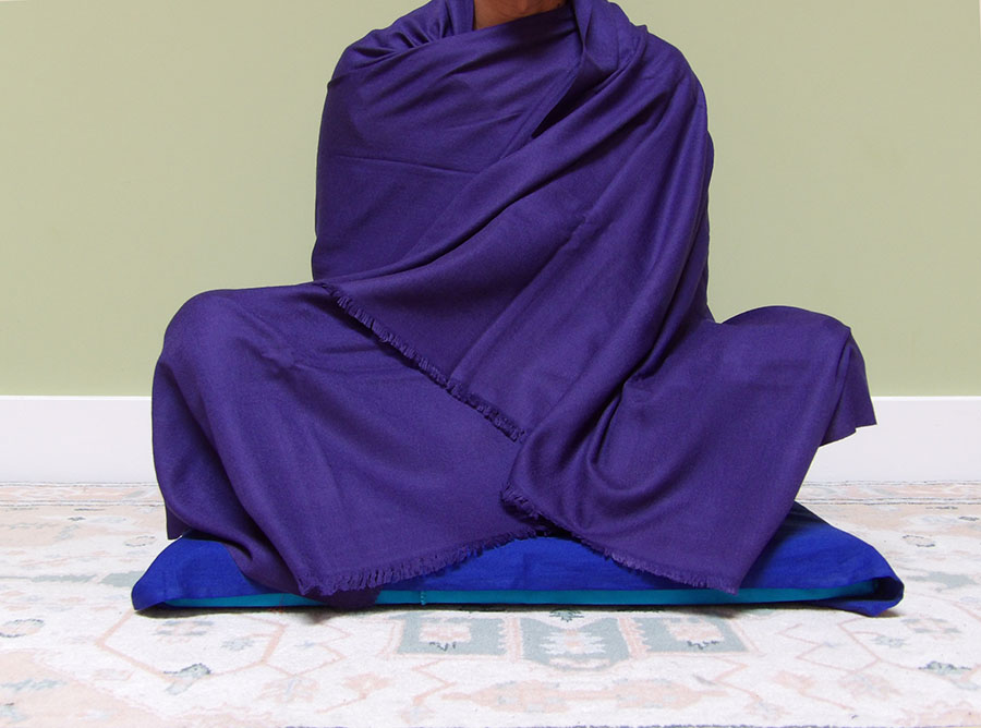 Twill Meditation Shawl (various colors) — image 1 of 6