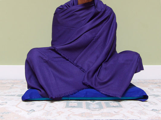 Twill Meditation Shawl (various colors) — image 1 of 6