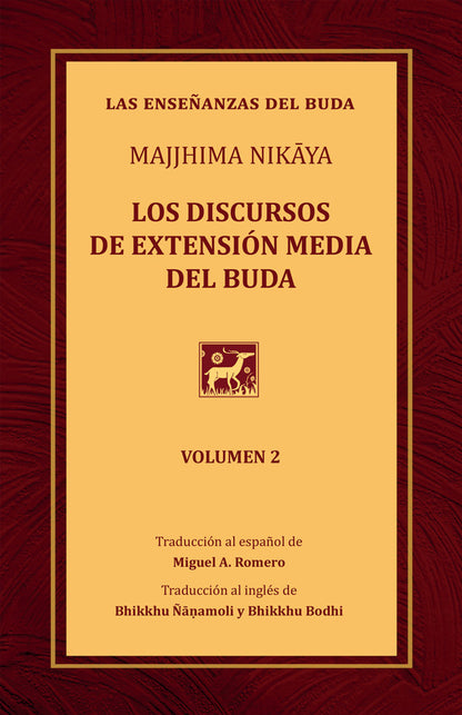 Majjhima Nikāya: Los discursos de extensión media del Buda (Middle Length Discourses of the Buddha - Spanish) — image 2 of 4