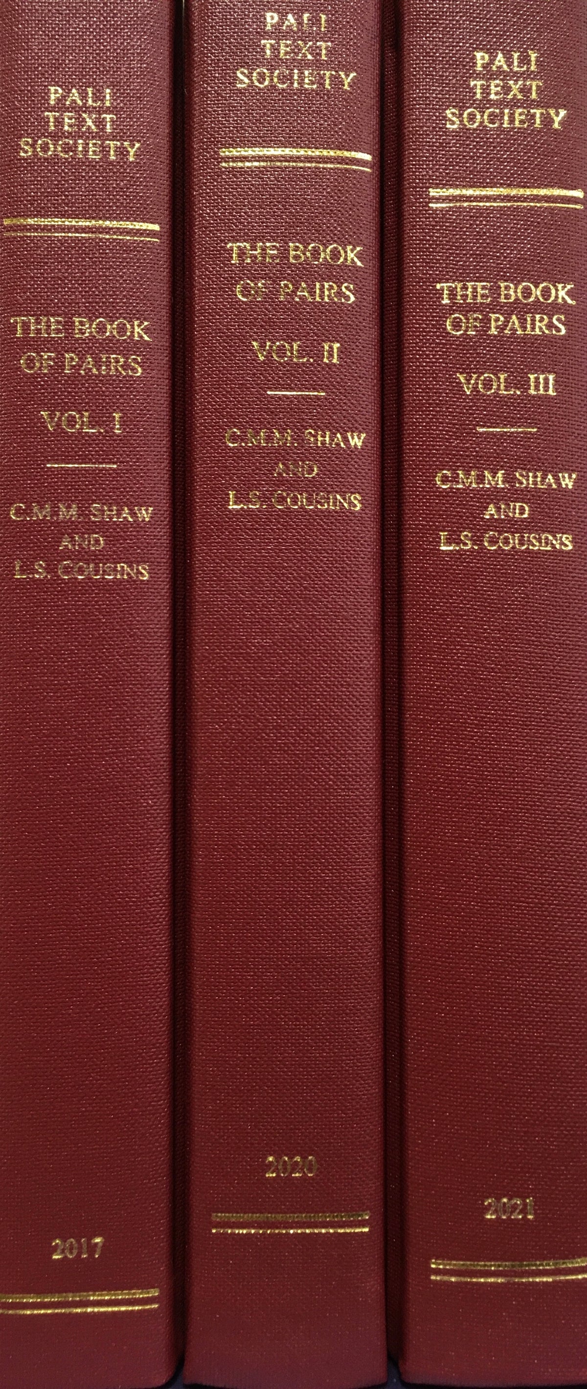 The Book of Pairs and its Commentary (3 Vol Set)