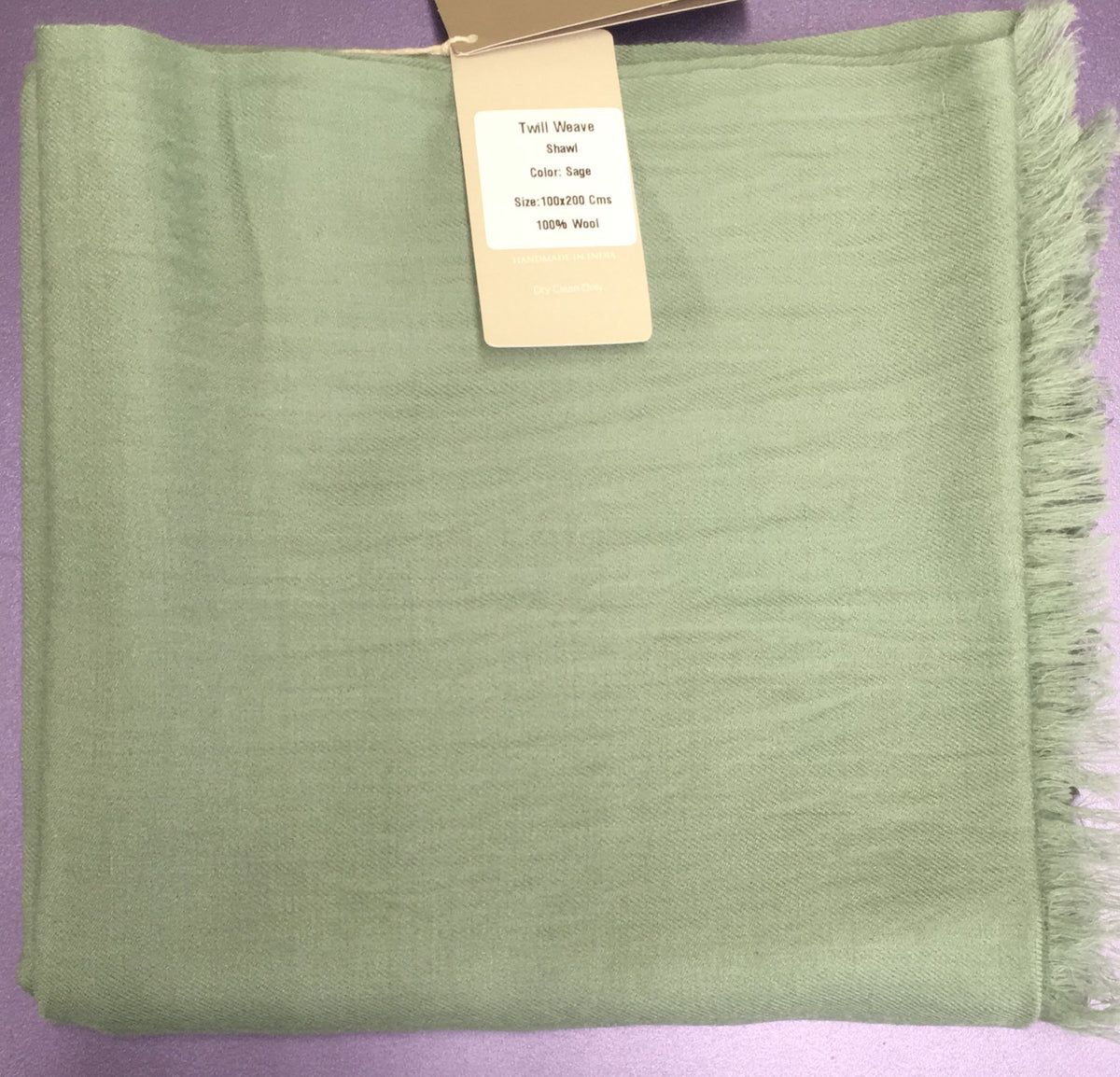 Twill Meditation Shawl (various colors) — image 5 of 6