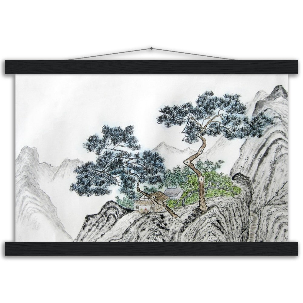 Mountain Dreaming   Poster with Hanger (various sizes, hanger colors)
