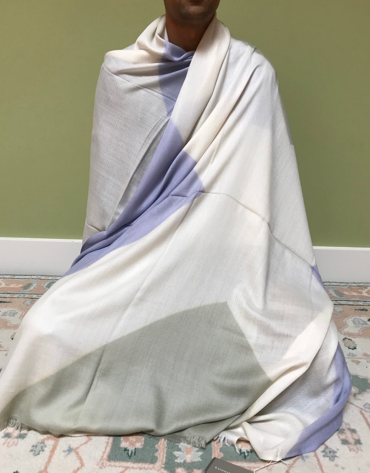 Mysterious Meditation Shawl - Tricolor (Multiple colors) — image 1 of 3